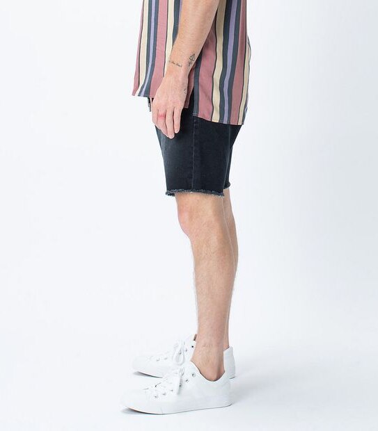 ZxZanerobe Jogger Shorts - Black Acid