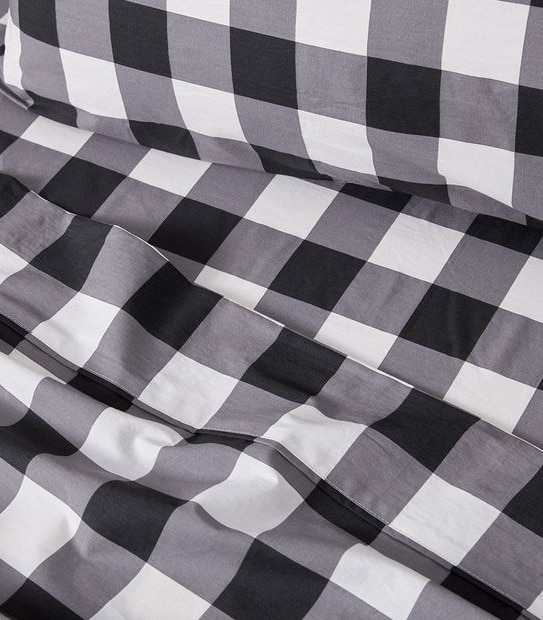 Stonewash Printed Sheet Set - Max Block Check