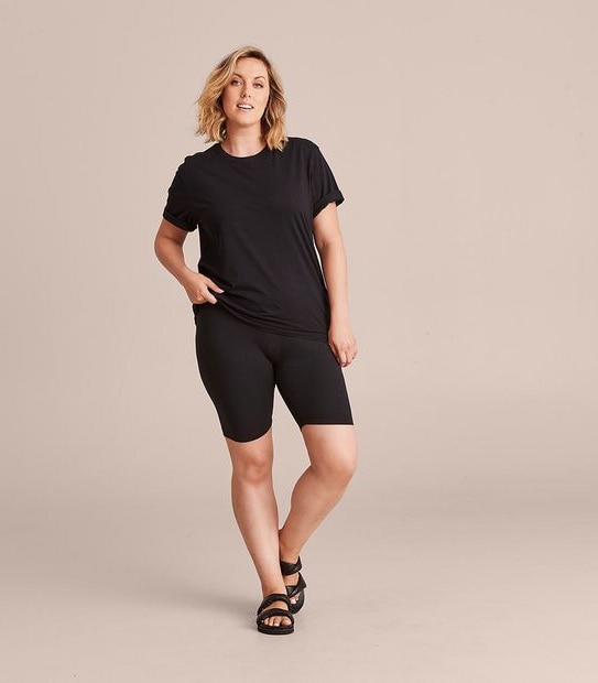 Curve Organic Cotton Bike Shorts Target Australia