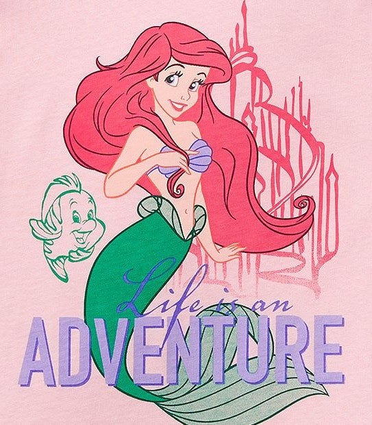 Disney Princess Ariel Short Sleeve T-Shirt 3 of 3
