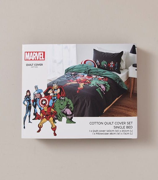 Marvel Family Quilt Cover Set