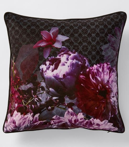 Viola Floral Printed Cushion