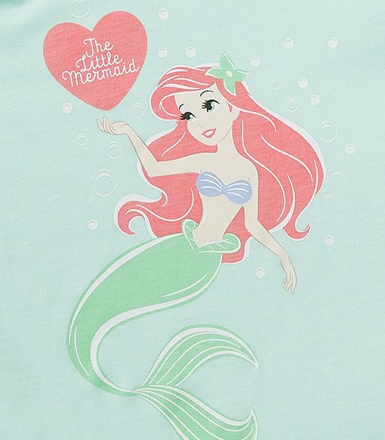 Disney Princess Little Mermaid Short Sleeve T-Shirt
