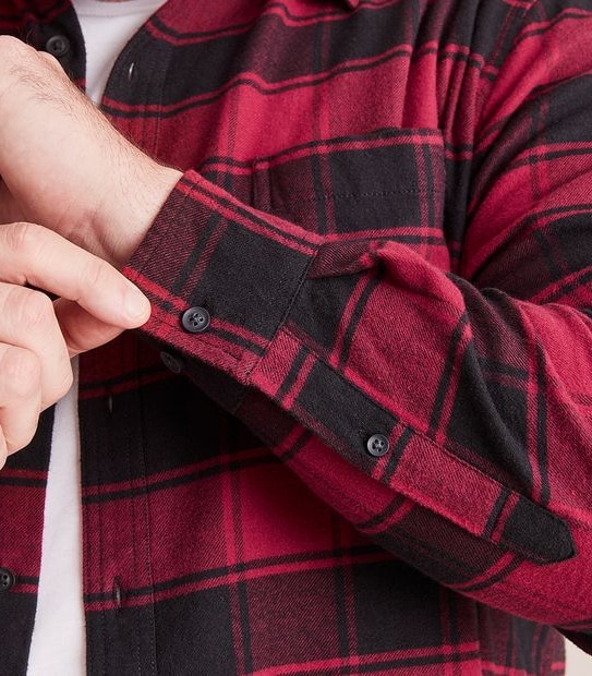 Mr Big Long Sleeve Flannelette Shirt