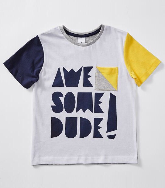 Short Sleeve 'Awesome!' T-Shirt