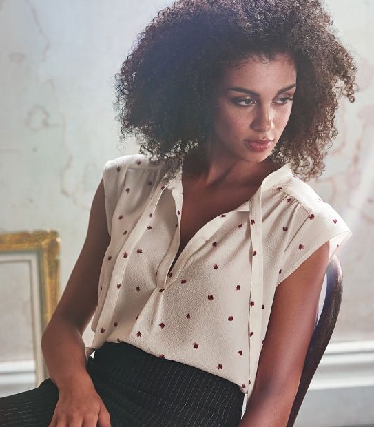 Tie Neck Top