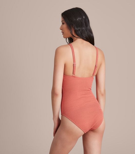 Crinkle One Piece Swim Bathers
