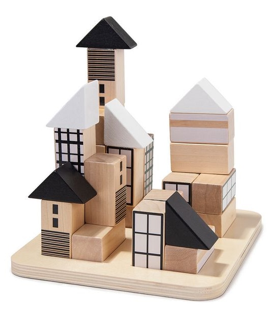 Young Ones Wooden City Blocks
