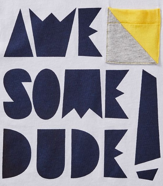 Short Sleeve 'Awesome!' T-Shirt
