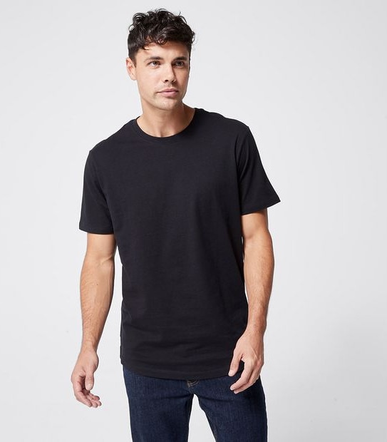 Curved Hem T-Shirt