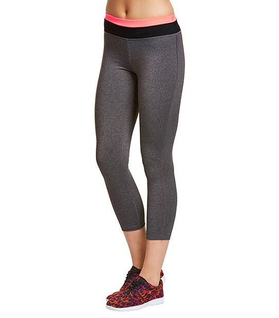 Active Contrast 3/4 Leggings - Grey 1 of 4