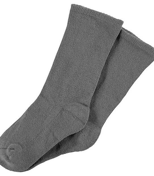All Day Extra Comfy School Socks - Grey