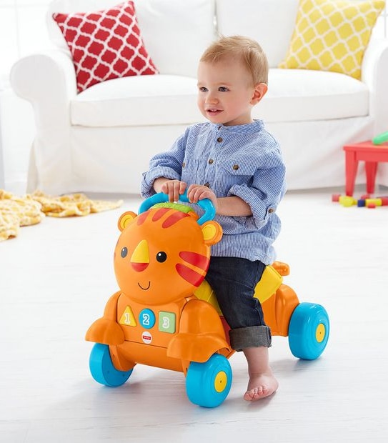 Fisher-Price Stride To Ride Musical Tiger