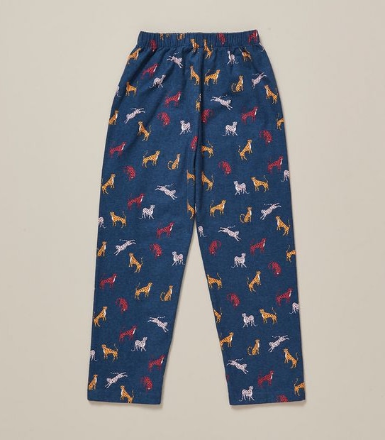 Organic Cotton Flannelette Leopard Pyjama Set