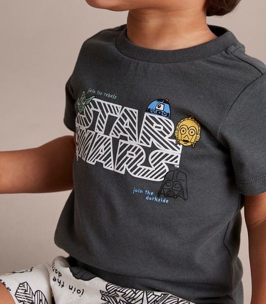 Unisex Baby Family Matching Darth Vader Star Wars Cotton PJ Set
