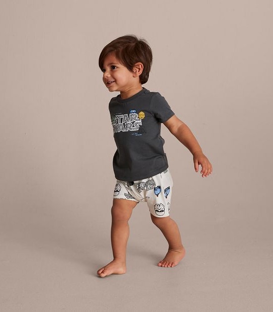 Unisex Baby Family Matching Darth Vader Star Wars Cotton PJ Set