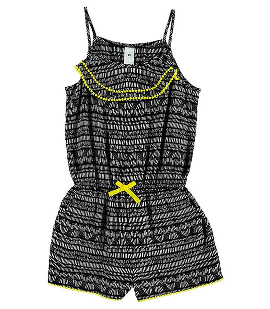 Girls' Print Playsuit