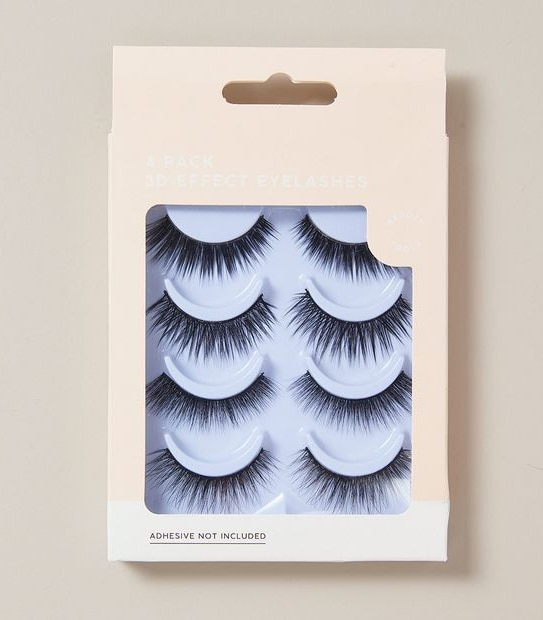 4 Pack Eyelash Collection