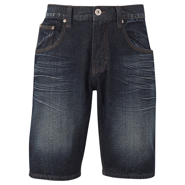 mens denim shorts target