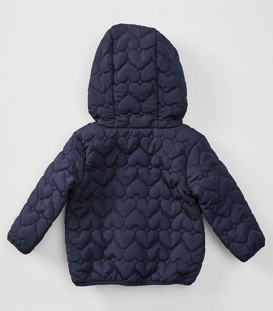 Baby Quilted Parker - Navy
