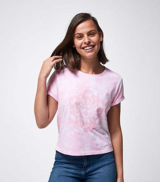 Lily Loves Printed Baby Crop T-Shirt