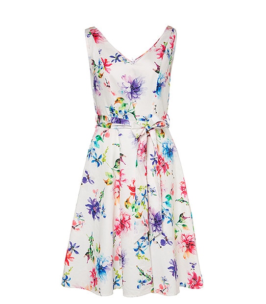 Floral Gathered Skirt Dress | Target Australia