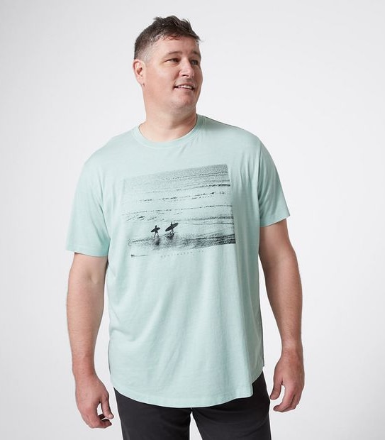 Mr Big Huntington Print T-Shirt