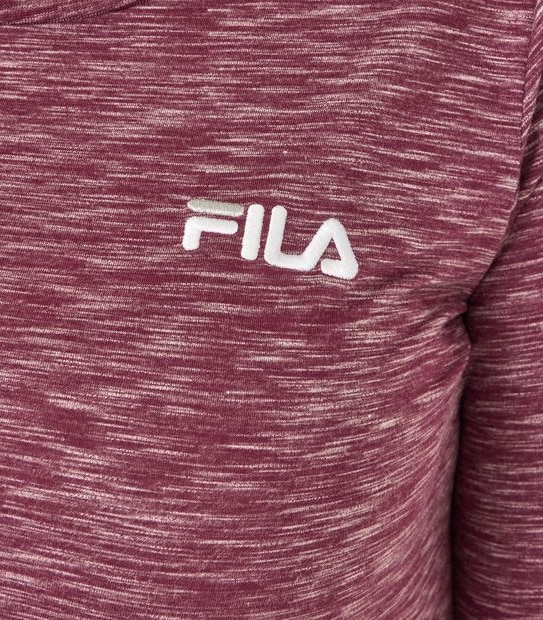 Fila Plus Size Isa Long Sleeve Flow T-Shirt
