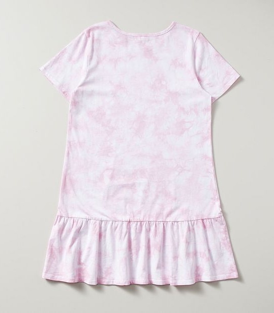 MG250227_02 S23 DROP HEM JERSEY DRESS PINK