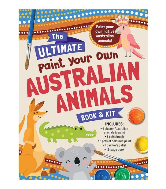 Book & Kit - Paint Your Own Australian Animals