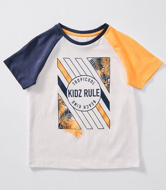 Short Sleeve Kidz Rule T-Shirt