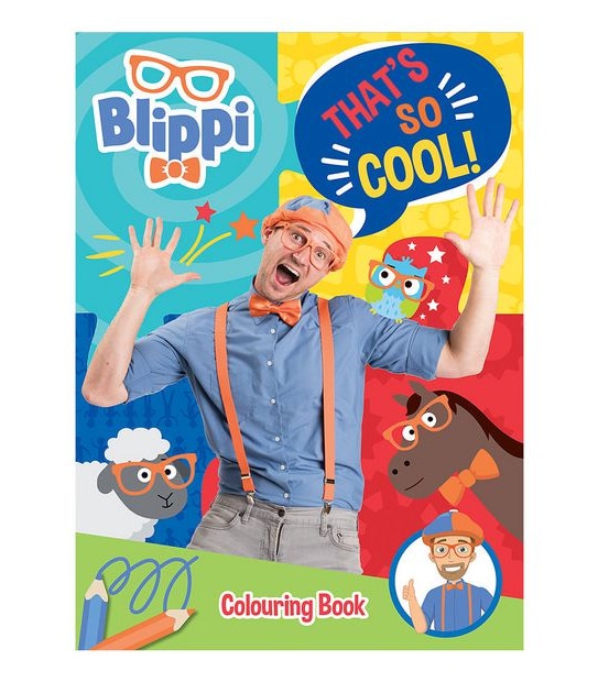Blippi - Colouring Book