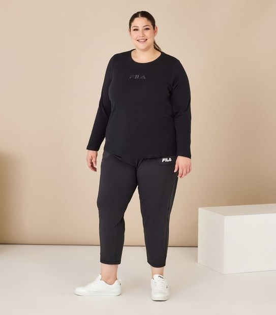 Fila Plus Size Alora 7/8 Trackpants 5 of 5