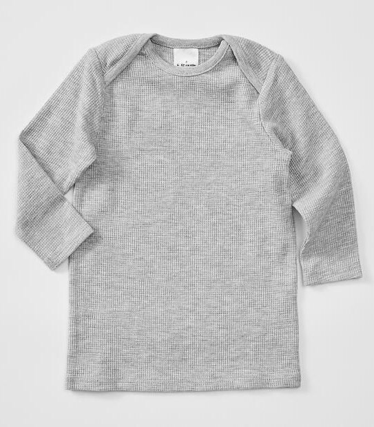 Baby 2 Pack Long Sleeve Waffle Thermal Top
