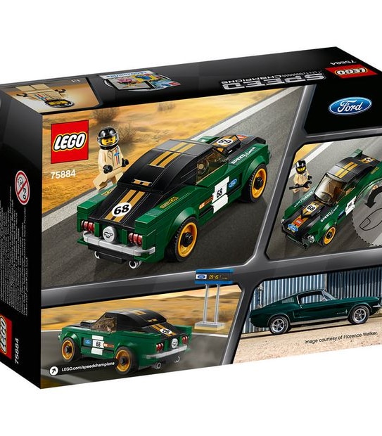 LEGO&reg; Speed Champions 1968 Ford Mustang Fastback 75884
