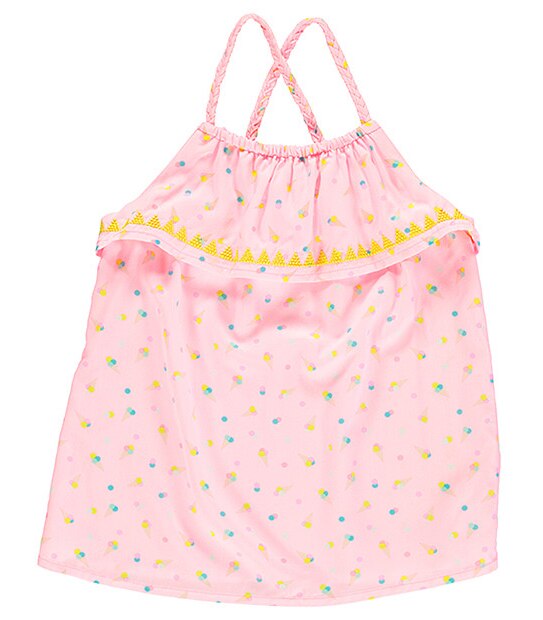 Girls' Confetti Ice Cream Frill Top