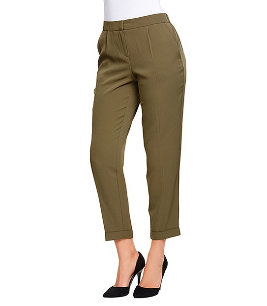 Relaxed Tailored Pants - Khaki