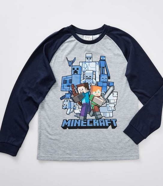 Minecraft Print Pyjama Set