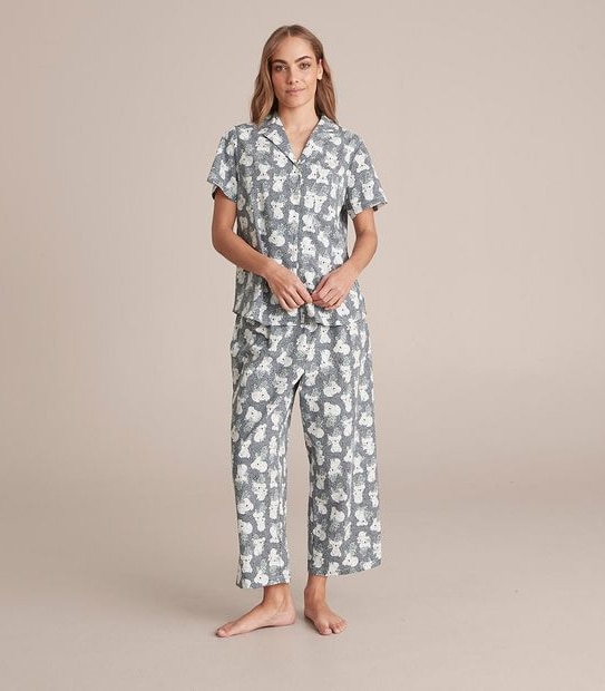 Cotton Poplin Sleep Pyjama Set