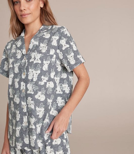 Cotton Poplin Sleep Pyjama Set