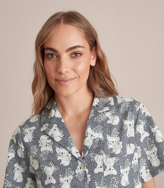 Cotton Poplin Sleep Pyjama Set