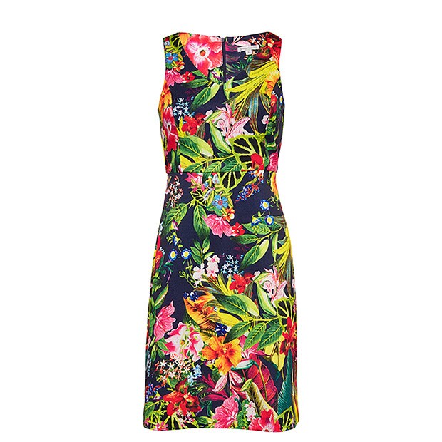 Botanical Print Shift Dress Target Australia