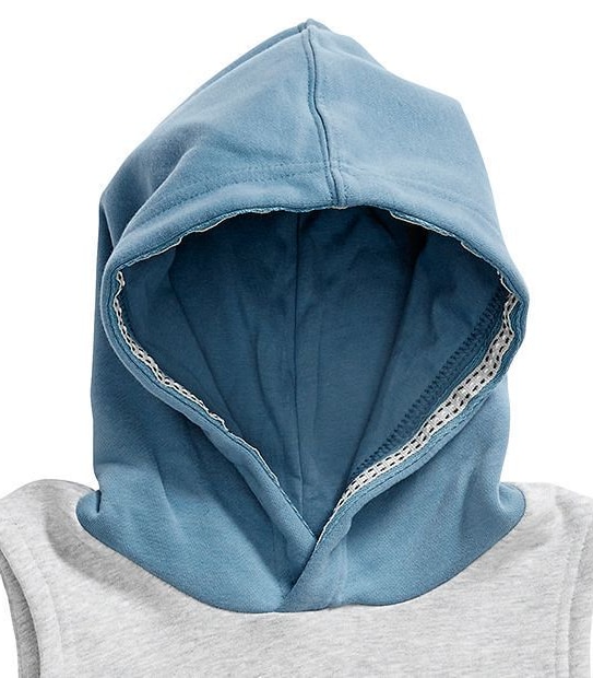 Sleeveless Pullover Hoodie - Grye Marle