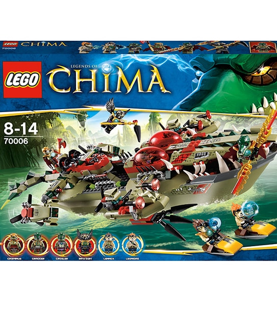 LEGO&reg; Chima Cragger’s Command Ship 70006