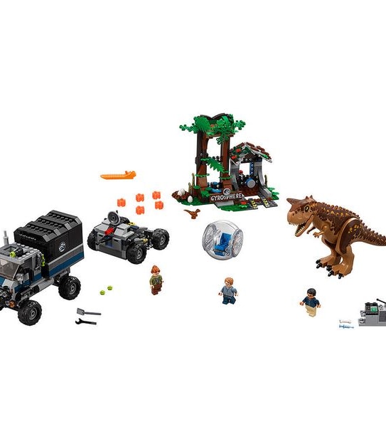 LEGO&reg; Jurassic World&trade; Carnotaurus Gyrosphere Escape 75929