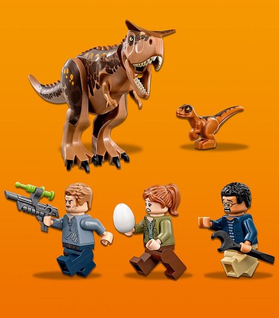 LEGO&reg; Jurassic World&trade; Carnotaurus Gyrosphere Escape 75929