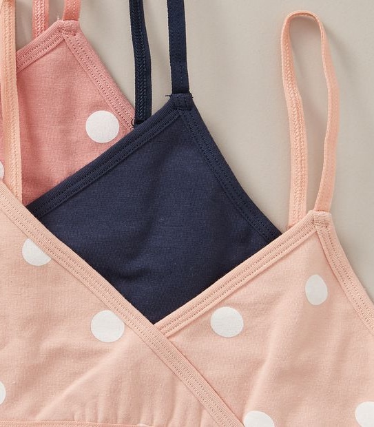 Organic Cotton 3 Pack Crop Tops