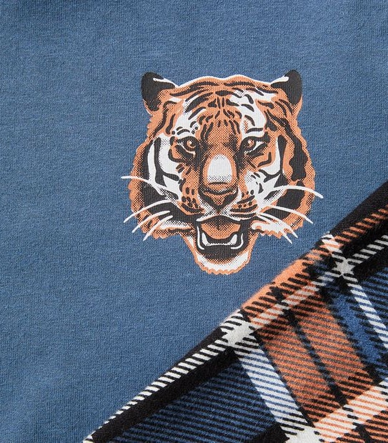 Tiger Check Pyjama Set