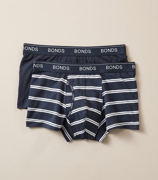 Bonds 2 Pack Guyfront Trunks