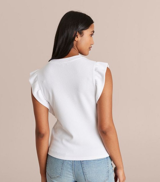 Ruffle Sleeve Top 2 of 6